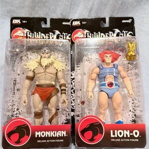 NEW 2024 Super7 ThunderCats Deluxe Monkian & Lion-O 7" Action Figure EXCLUSIVE